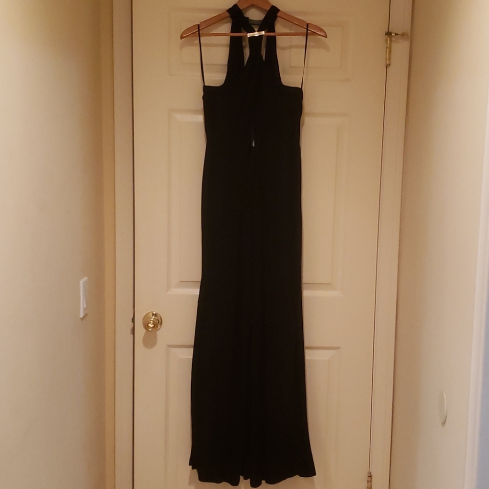 Dance and marvel black halter jumpsuit size M